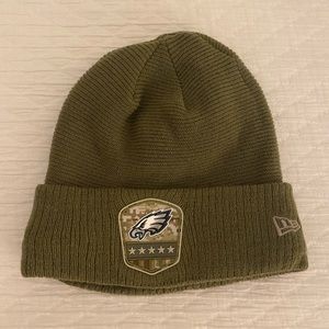 Official Pro Shop Philadelphia Eagles Beanie Hat- Salute to Service